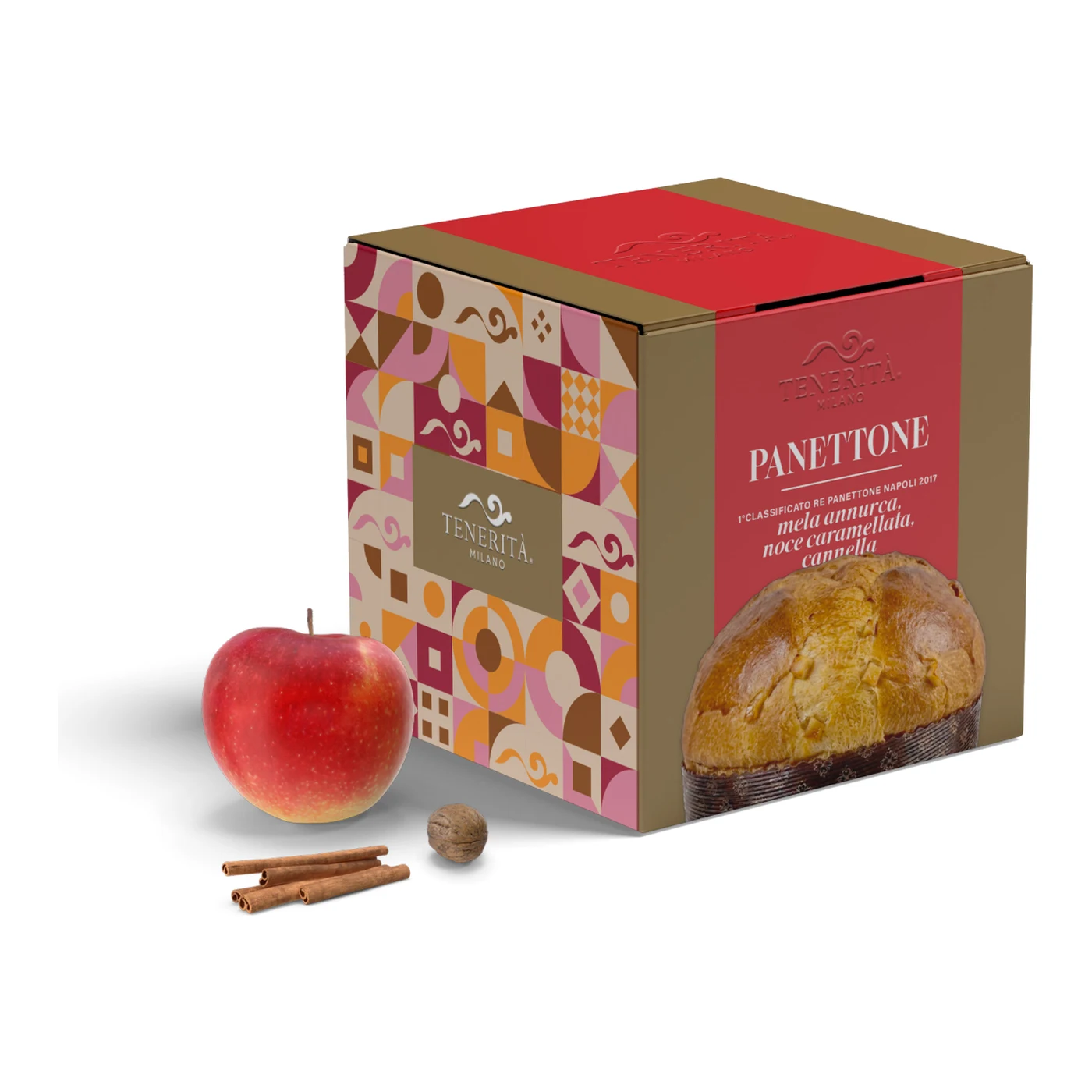 Panettone Mela Annurca e Noce Caramellata