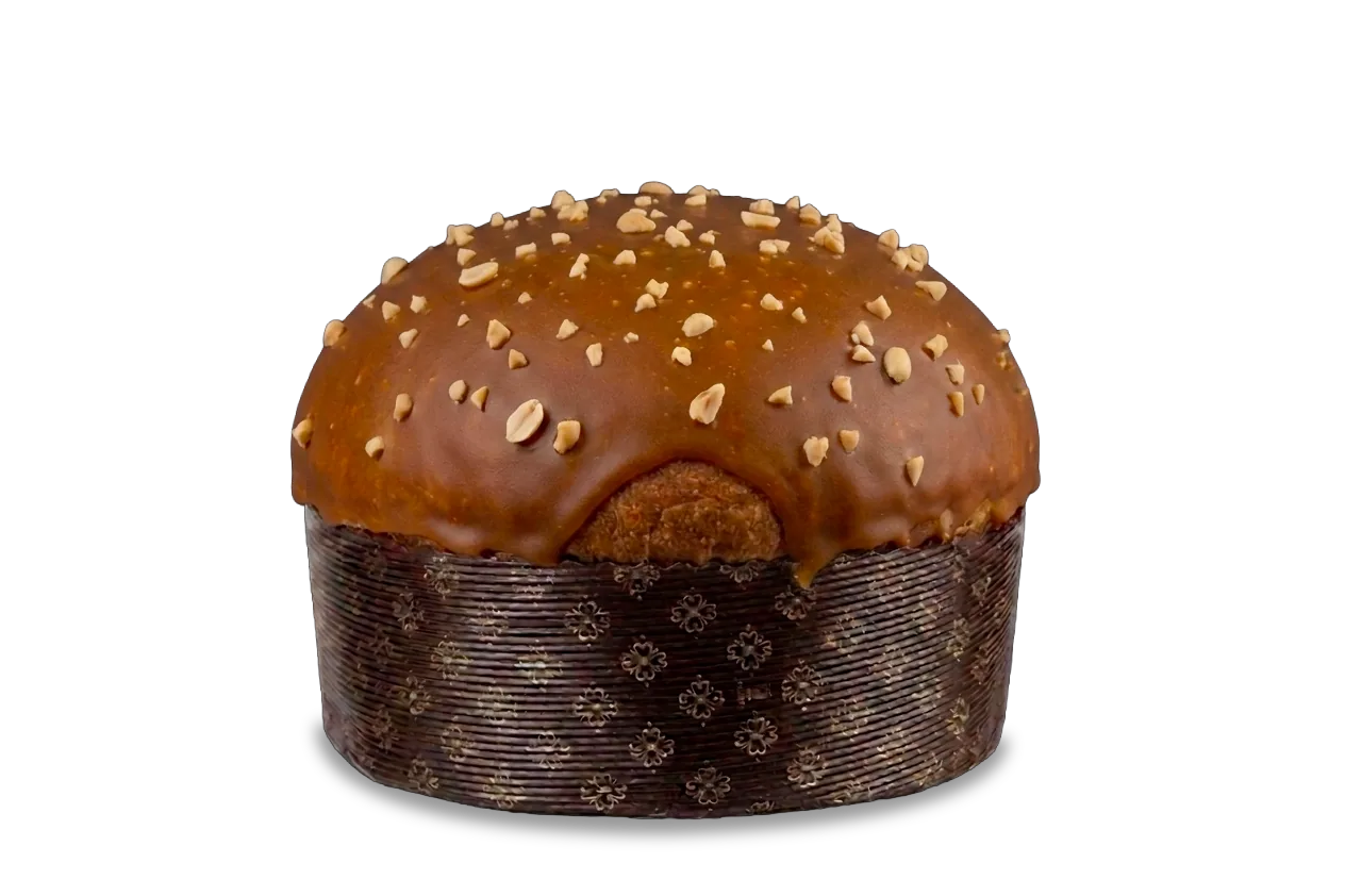 Panettone Crema Caramello Salato e Arachidi