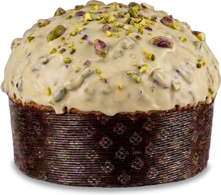Panettone Crema Pistacchio e Cioccolato Bianco